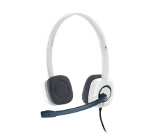 Logitech® H150 Stereo Headset - CLOUD WHITE - ANALOG - EMEA