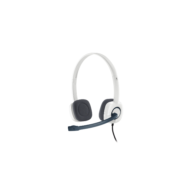 Logitech® H150 Stereo Headset - CLOUD WHITE - ANALOG - EMEA