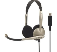 KOSS CS/100 sluchatka s mikrofonom USB