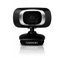 Canyon CNE-CWC3N webkamera, HD 720p, 1Mpx, USB, mikrofón, 360° rozsah