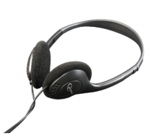 Gembird Stereo slúchadlá s ovládaním hlasitosti, 3.5 mm miniJack, čierne