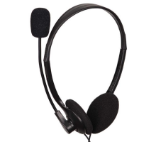 Gembird Stereo headset s mikrofónom, 2 x 3.5 mm miniJack, čierny