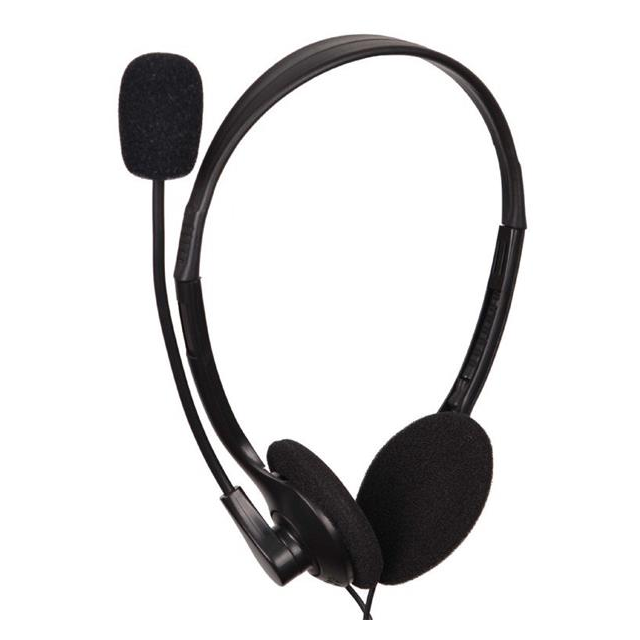 Gembird Stereo headset s mikrofónom, 2 x 3.5 mm miniJack, čierny
