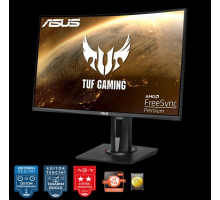 ASUS TUF Gaming VG27VQ 27" 1920x1080 Full HD 165Hz 100mil:1 1ms 400cd HDMI DP DVI repro, čierny