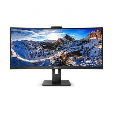 Philips 346P1CRH 34" VA LED 3440x1440 80 000 000:1 4ms 500cd HDMI DP USB-C(90W) CAM repro cierny