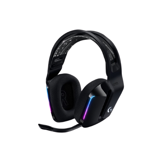 Logitech® G733 LIGHTSPEED Wireless RGB Gaming Headset - BLACK - EMEA