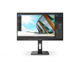 AOC Q27P2Q 27"W IPS LED 2560x1440 50 000 000:1 4ms 300cd HDMI DP USB-C PIVOT repro