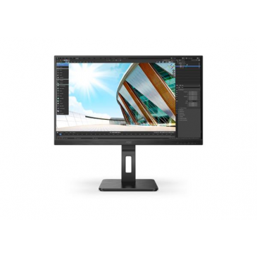 AOC Q27P2Q 27"W IPS LED 2560x1440 50 000 000:1 4ms 300cd HDMI DP USB-C PIVOT repro