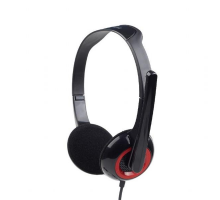 Gembird Stereo headset s mikrofónom, 2 x 3.5 mm miniJack, čierny