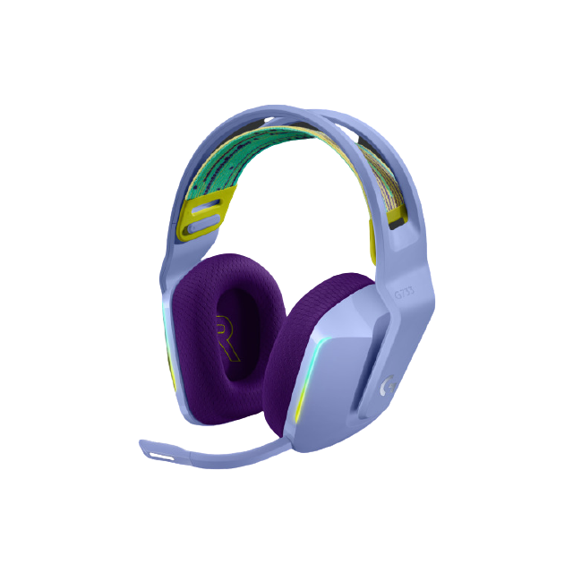 Logitech® G733 LIGHTSPEED Wireless RGB Gaming Headset - LILAC - EMEA