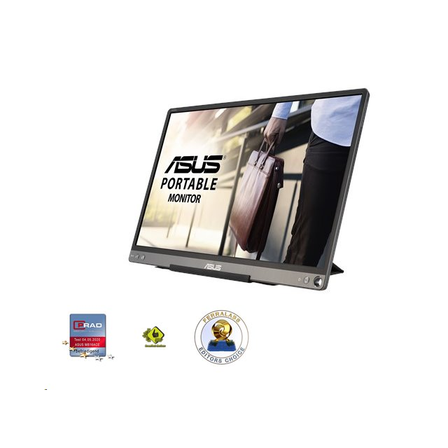 ASUS ZenScreen MB16ACE 15,6" IPS prenosný USB-C monitor 1920x1080 5ms 220cd čierno-strieborný