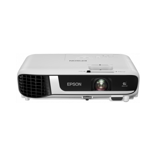 Epson projektor EB-W51, 3LCD, WXGA, 4000ANSI, 16000:1, HDMI + platno