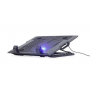 Gembird chladiaci podstavec s ventilátorom (USB) pre notebook do 17´´ s LED posvietením