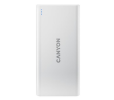 Canyon CNE-CPB1006W Powerbank, Li-pol, 10.000 mAh, 2 x USB výstup, 2 x USB vstup (1xUSB-C), LED
