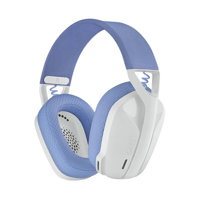 Logitech® G435 LIGHTSPEED Wireless Gaming Headset - WHITE
