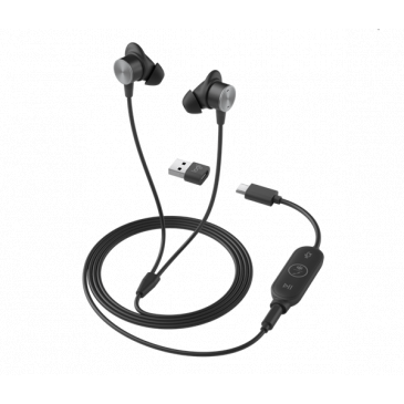 Logitech® Zone Wired Earbuds - GRAPHITE - EMEA