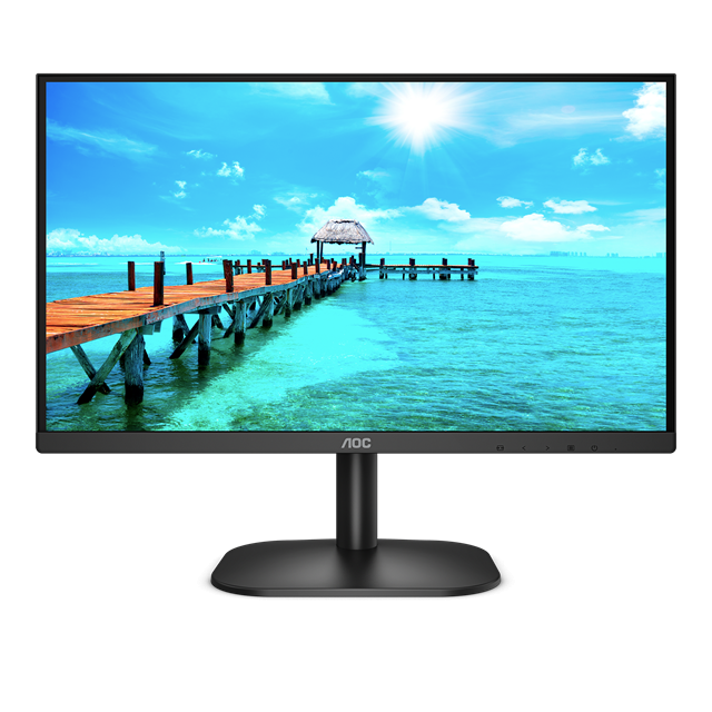 AOC 27B2QAM 27"W VA LED 1920x1080 20 000 000:1 4ms 250cd DP HDMI repro