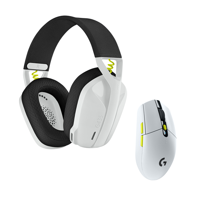 Logitech® G Wireless Gaming Combo - BLACK+WHITE+LIME - EER2