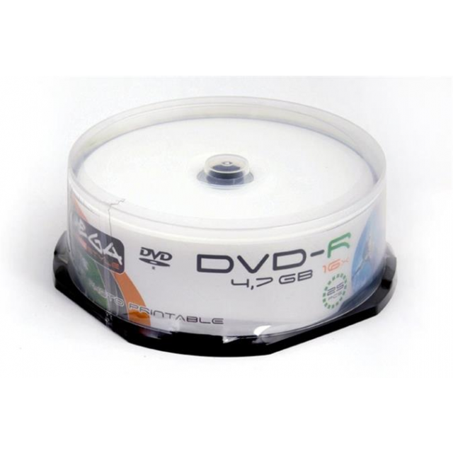 FREESTYLE DVD-R 4,7GB 16X WHITE FF INKJET PRINTABLE CAKE*25 [40194]