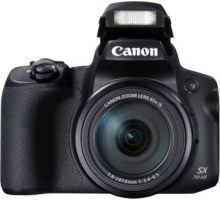 Canon PowerShot SX70 HS Black - 20MP, 65x zoom, 21-1365mm, 4K Ultra HD