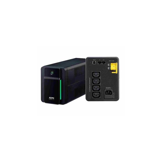 APC Back-UPS BXMI 750VA (410W), AVR, USB, IEC zásuvky