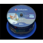 VERBATIM BD-R SL DataLife 25GB, 6x, printable, spindle 50 ks