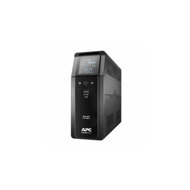 APC Back UPS Pro BR 1600VA (960W), Sinewave,8 Outlets, AVR, LCD interface