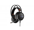Canyon GH-8A Interceptor herný headset pre náročných hráčov, USB / 2x 3.5mm jack, čierny