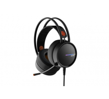 Canyon GH-8A Interceptor herný headset pre náročných hráčov, USB / 2x 3.5mm jack, čierny