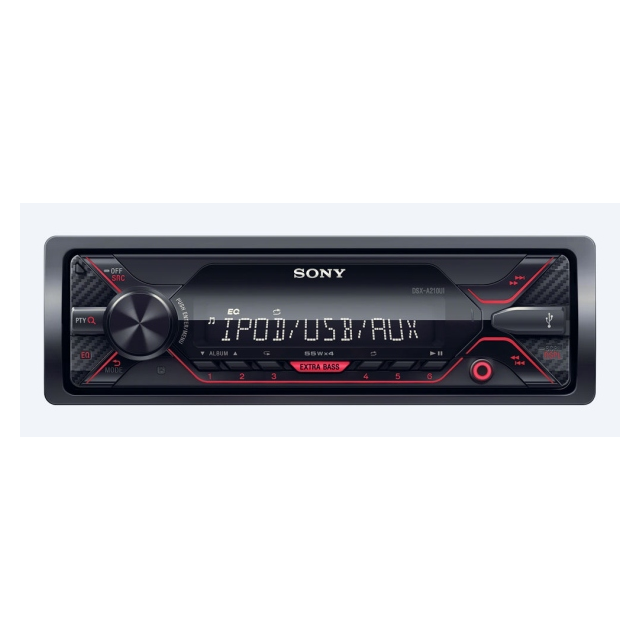 SONY DS-XA210UI Autorádio (1 DIN) bez optické mechaniky s širokými možnostmi propojení