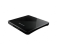 Transcend externí SLIM USB DVD vypalovací mechanika černá, CD-R/RW, DVD±R, DVD±RW, DVD±R DL, M-DISC,