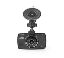 Nedis DCAM11BK- palubní kamera do auta | 1080p@30fps | 2.7" |12.0 MPixel| Parkovací senzor | Detekce