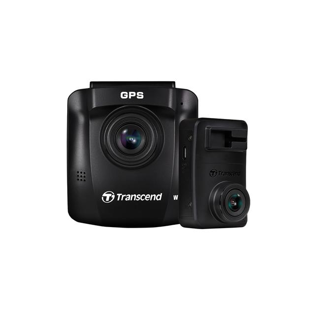 Transcend DrivePro 620 duální autokamera, Full HD 1080/1080, úhel 140/140°, 2x32 GB microSDXC,GPS, G