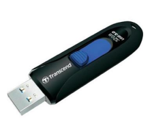 Transcend 32GB JetFlash 790K, USB 3.0 (3.1 Gen 1) flash disk, černo/modrý