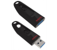 SanDisk Ultra 128 GB Flash disk, USB3.0, 80MB/s