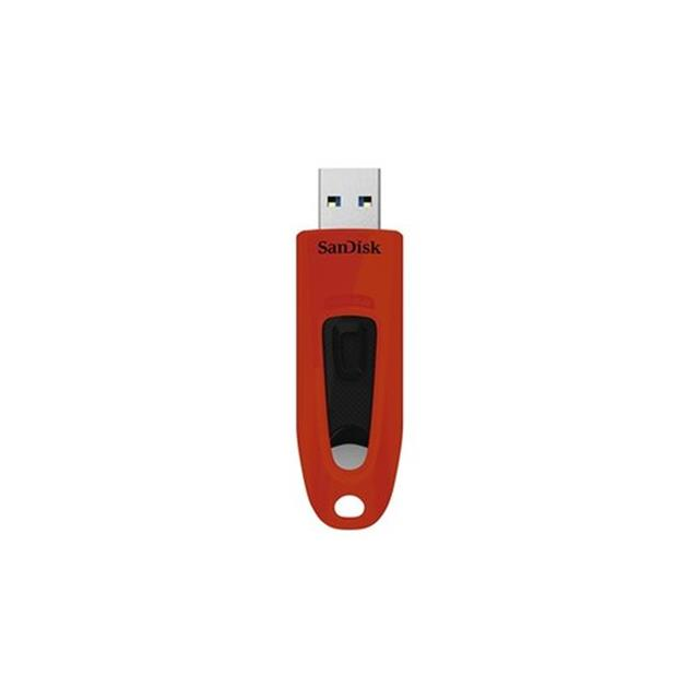 SanDisk Ultra USB 3.0 64 GB červená