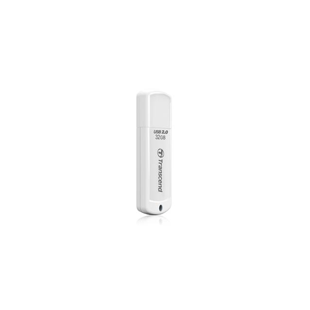 Transcend 32GB JetFlash 370, USB 2.0 flash disk, bílý
