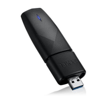 Zyxel NWD7605,EU,Dual-Band Wireless AX1800 USB Adapter