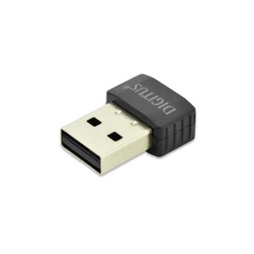 DIGITUS Mini Bezdrátový 11AC USB 2.0 adaptér, 433 Mbp, 2,4 / 5GHz dual band, Realtek RTL8811AU 1T1R