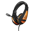 Canyon CND-SGHS1A Star Rider, herný headset pre začínajúcich hráčov, 3.5mm jack, oranžovo čierny