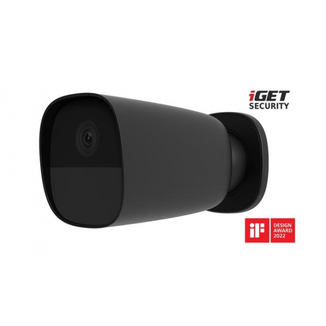 iGET SECURITY EP26B - Bateriová bezdrátová IP FullHD kamera fungující samostatně a také pro alarm