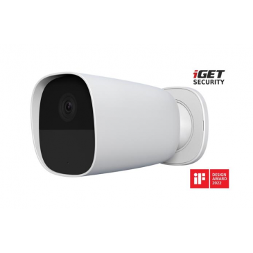 iGET SECURITY EP26W  - Bateriová bezdrátová IP FullHD kamera fungující samostatně a také pro alarm