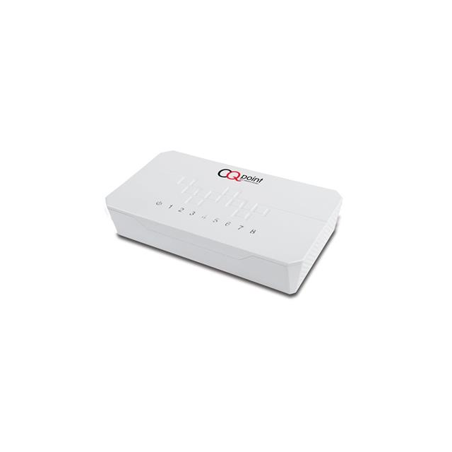 CQpoint CQ-C108 - switch 8 portů, 10/100 RJ45