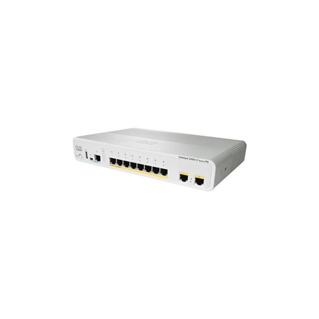 Cisco Catalyst 2960C Switch 8 FE, 2 x Dual Uplink, Lan Lite
