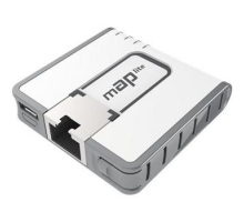 MikroTik RBmAPL-2nD, mAP lite, ROS L4, 1xLAN, plast. krabice, napájecí adaptér