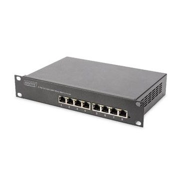 DIGITUS Gigabit Ethernet Switch 8-port, 10 palců, nemanagovaný