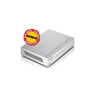 Zyxel GS-105B, 5-port 10/100/1000Mbps Gigabit Ethernet switch, desktop