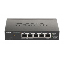 D-Link 5-Port Gigabit PoE Smart Managed Switch with 1 PD port