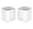 D-Link AX1800 Dual-Band Whole Home Mesh Wi-Fi 6 System (2-Pack)- 1 Gigabit LAN ports and 1 Gigabit