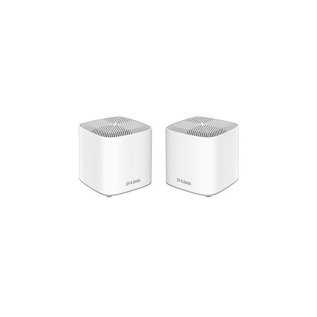 D-Link AX1800 Dual-Band Whole Home Mesh Wi-Fi 6 System (2-Pack)- 1 Gigabit LAN ports and 1 Gigabit